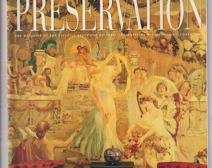 Historic Preservation November December 1992 New Mexico's Rina Swentzell, Woodrow Wilson's Last Home  (Magazine: Home Restoration)