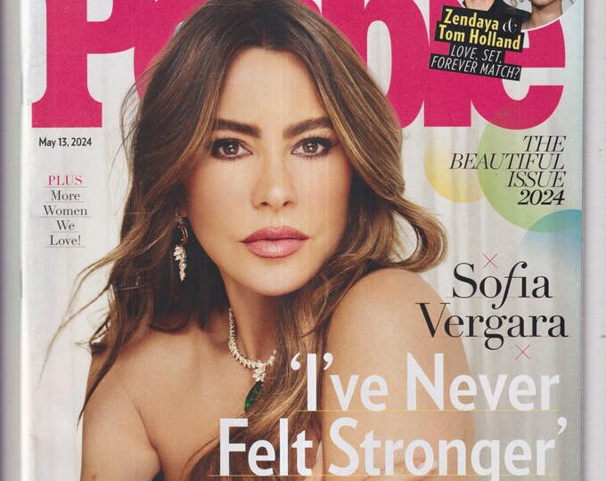 People May 13, 2024 Sofia Vergara, The Beautiful Issue, Zendaya & Tom Holland (Magazine: Celebrity, Gossip)