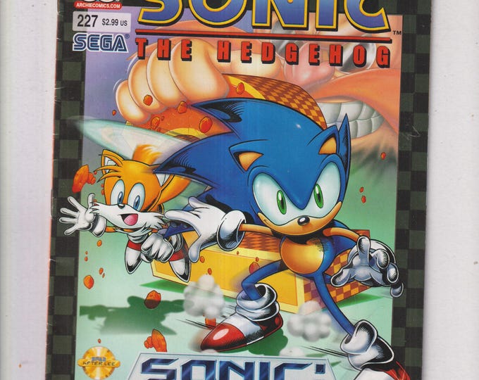 Archie #227 Sega Sonic The Hedgehog  Sonic Genesis  20th Anniversary (Comic: Juvenile Comics, Animals)  September 2011