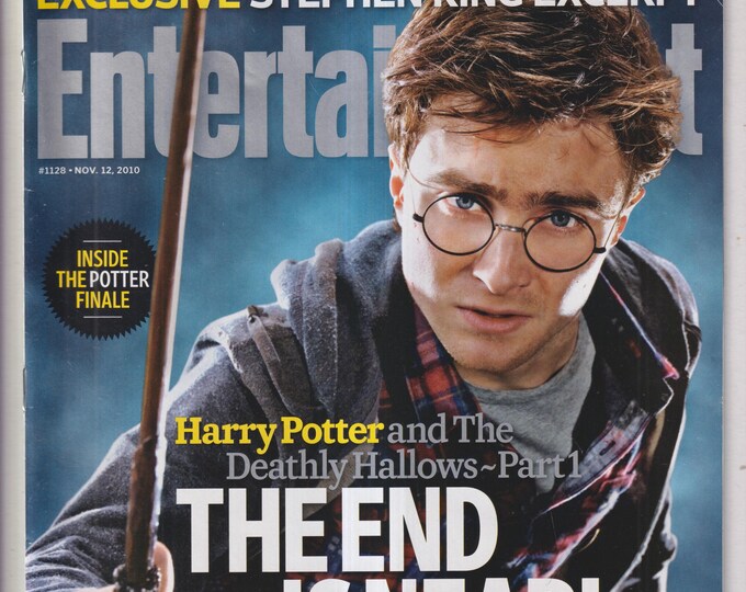 Entertainment Weekly November 12, 2010 Harry Potter and the Deathly Hallows Part 1, Stephen King Excerpt (Magazine: Movies, TV, Celebrities)