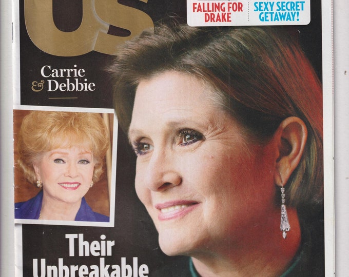 US Weekly January 16, 2017 Carrie Fisher and Debbie Reynolds, Jennifer Lopez, Prince Harry and Meghan Markle (Magazine: Celebrity, Gossip)