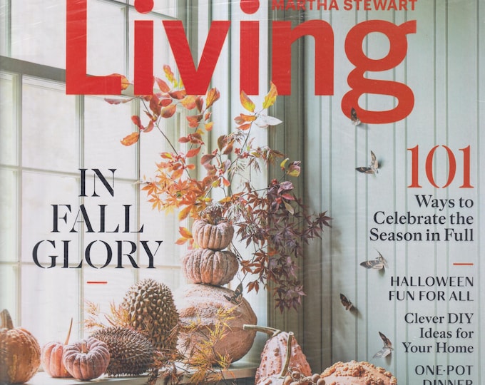 Martha Stewart Living October 2020 In Fall Glory - 101 Ways to Celebrate the Season In Full (Magazine: Home & Garden)