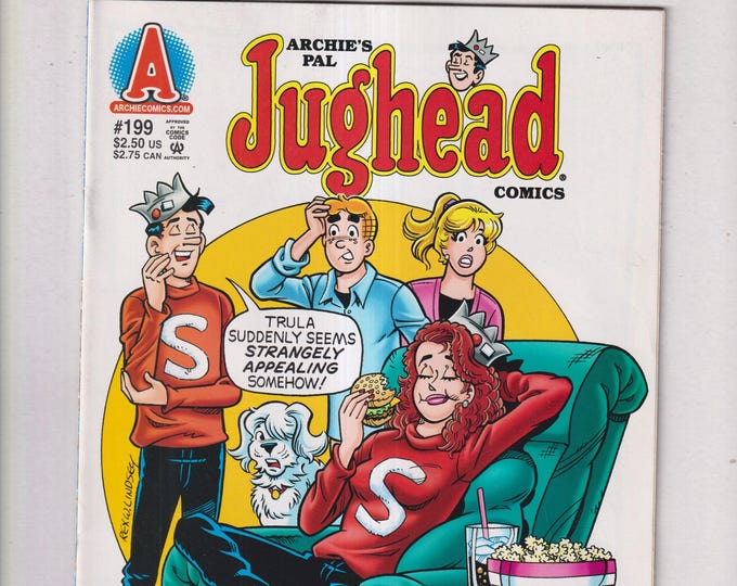 Archie #199 Archie's Pal Jughead  "(Jug)Head Games" (Comic: Humor, Teenagers) March 2010