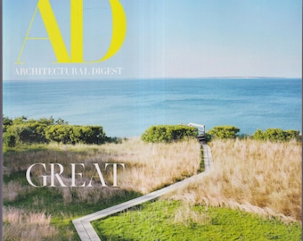 Architectural Digest June 2025 Great Escapes County Houses, Beach Retreats, and Glorious Gardens  (Magazine: Interior Design, Home Decor)