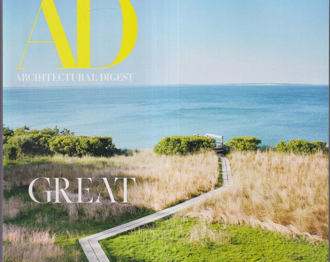 Architectural Digest June 2025 Great Escapes County Houses, Beach Retreats, and Glorious Gardens  (Magazine: Interior Design, Home Decor)