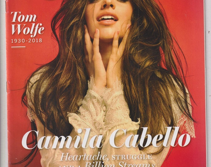 Rolling Stone June 14-28, 2018 Camila Cabello - Heartache, Struggle, and a Billion Streams (Magazine: Music, Commentary)
