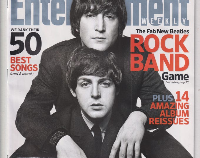 Entertainment Weekly September 11, 2009 The Beatles Invade Again!  Rare Photos (Magazine: Music, Movie, Celebrities)
