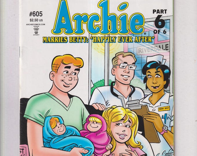 Archie #605 Archie Marries Betty "Happily Ever After" (Comic: Humor, Slice-of-Life)  2010