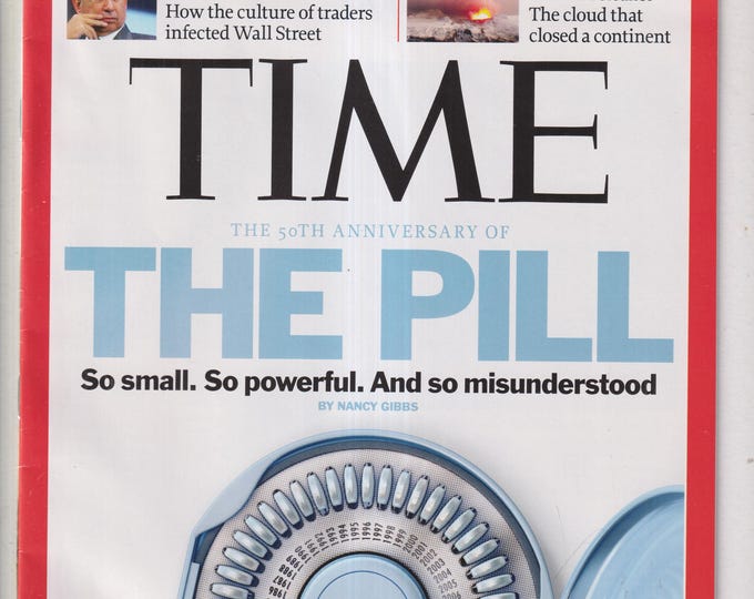 Time May 3, 2010 The Pill, Goldman Sachs, Iceland Volcano  (Magazine: Current Events, Politics, News)
