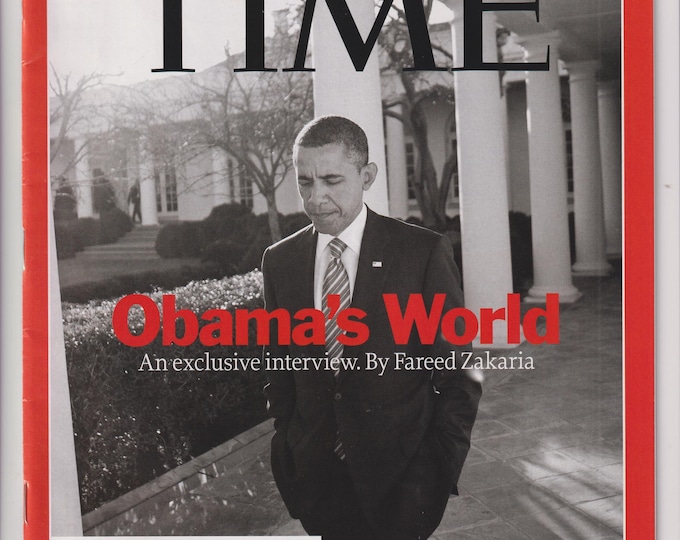 Time January 30, 2012 Obama's World, Newt Gingrich, Paula Deen, YouTube, (Magazine: News, Politics)