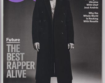 GQ May 2022 Future The Best Rapper Alive (Magazine: Men's, General Interest)