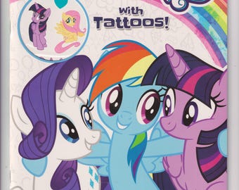 My Little Pony Coloring and Activity Book with Tattoos! (Coloring Book: Children Ages 4-8) 2019