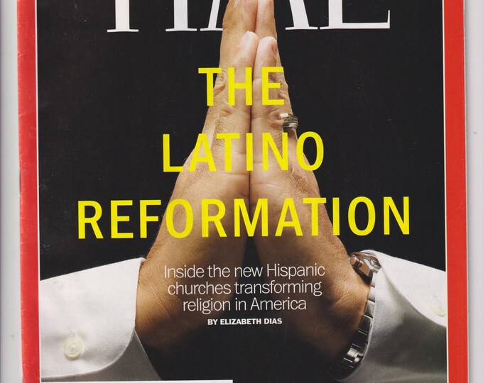 Time April 15, 2013 The Latino Reformation, Rand Paul, College Inequity, When Dogs Cry (Magazine: Politics, Current Events)