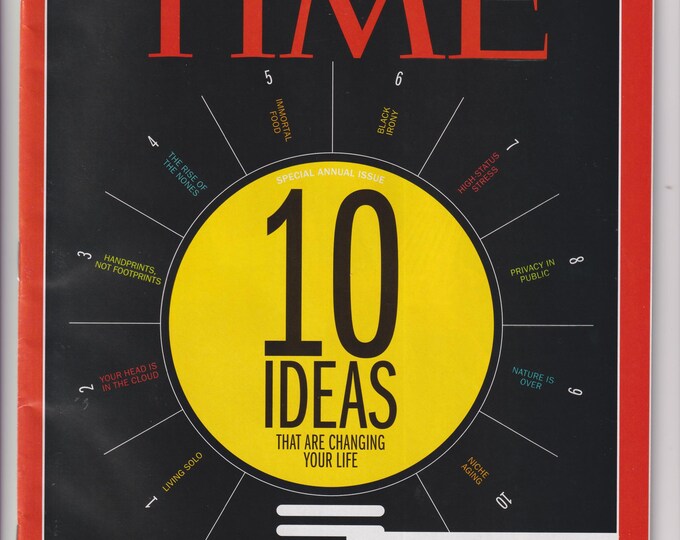 Time March 12, 2012 10 Ideas Changing Your Life, Election 2012, Japan One Year Later (Magazine: News, Politics)