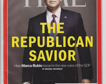 Time February 18, 2013 Marco Rubio - The Republican Savior, Oscars Contenders, Sniper's Life (Magazine: News, Politics)