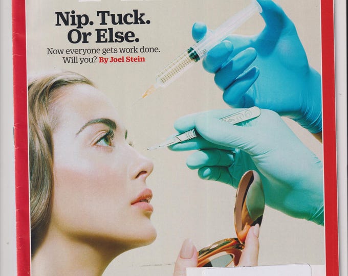 Time June 29, 2015 Plastic Surgery, Putin's Secret Army, Serena Williams, Kacey Musgraves (Magazine: News, Current Events)