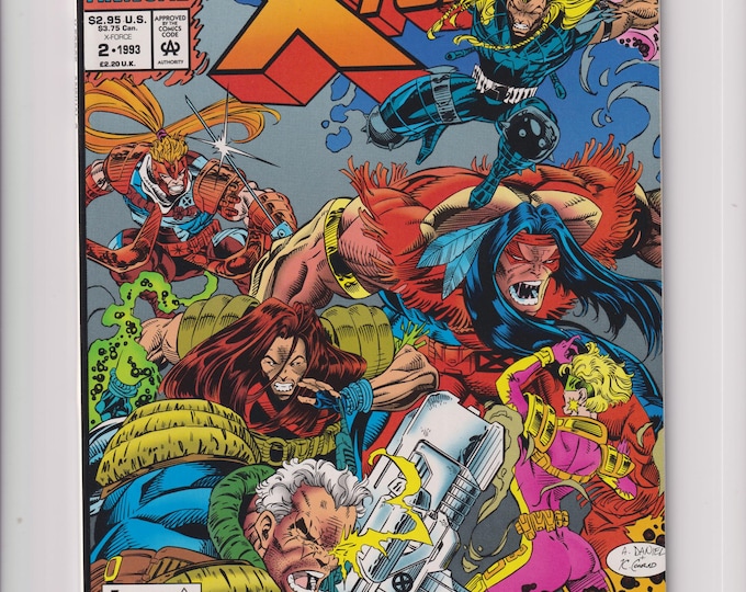X-Force Annual #2 1993 Marvel Comic  (Comic: Superheroes, Fantasy, Action)