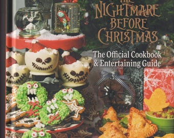 Disney Tim Burton The Nightmare Before Christmas Official Cookbook and Entertaining Guide (Hardcover: Cooking, Recipes, Movie Tie-In) 2021
