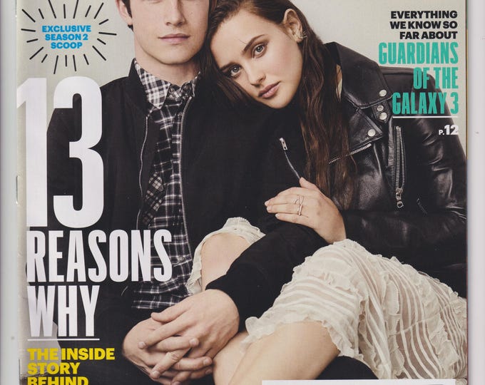 Entertainment Weekly May 19, 2017 13 Reasons Why Dylan Minnette,  Katherine Langford, Guardians of the Galaxy 3  (Magazine)