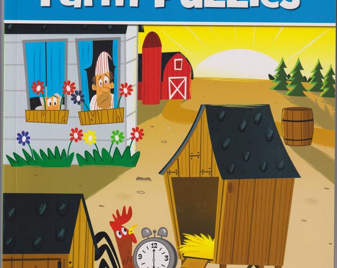 Highlights Favorite Farm Puzzles (Trade Paperback: Children's, Pencil Puzzles, Ages 4-8) 2021