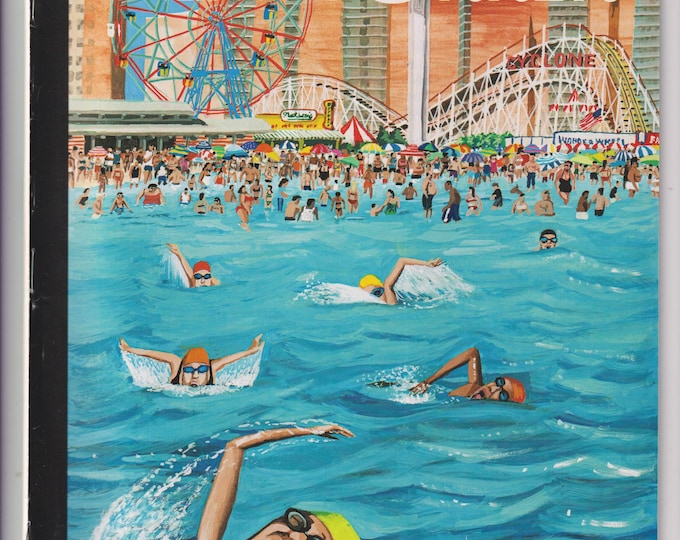 The New Yorker July 21, 2014 Coney Island Cover, X Games, Janet Yellen, Hobby Lobbyist, Wrong Answer (Magazine: General Interest)