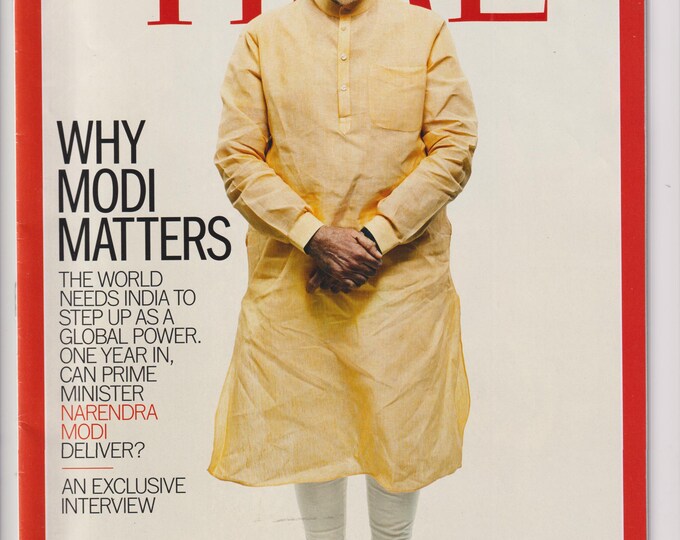 Time May 18, 2015 Prime Minister Narendra Modi, Police Violence, IVF Breakthrough  (Magazine: News, Current Events)