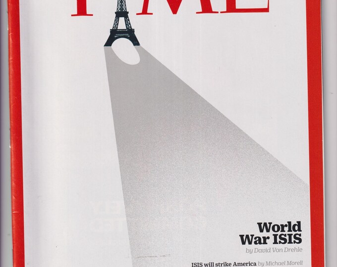 Time November 30, 2015 World War Isis, Paris, France, Refugees (Magazine: News, Current Events)