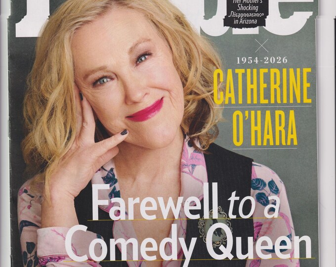 People February 16, 2026 Catherine O'Hara, Justin & Hailey Bieber, Savannah Guthrie (Magazine: Celebrity, Gossip)