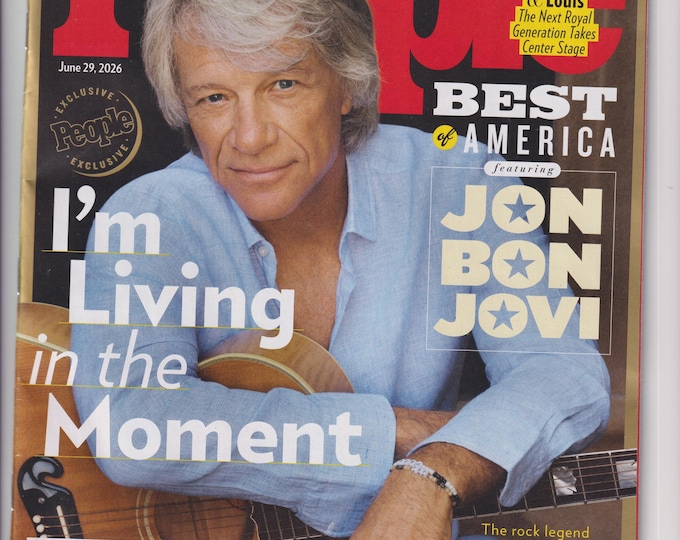 People June 29, 2026 Best of America Featuring Jon Bon Jovi, Nicole Brown Simpson, Prince George  (Magazine: Celebrity, Gossip)