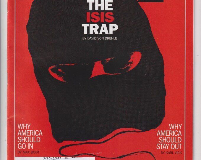 Time March 9, 2015 The Isis Trap, Madonna, California Solar Farm, Animal Mental Illness (Magazine: News, Current Events)
