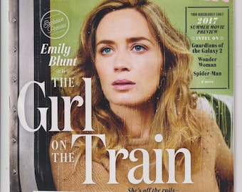 Entertainment Weekly September 2, 2016 Emily Blunt - The Girl on The Train, Guardians of the Galaxy 2, Wonder Woman, Spider-Man