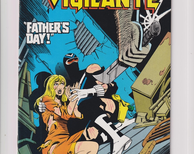 Vigilante #17 Special Issue Father's Day DC Comic May 1985 (Comic: Crime, Action)