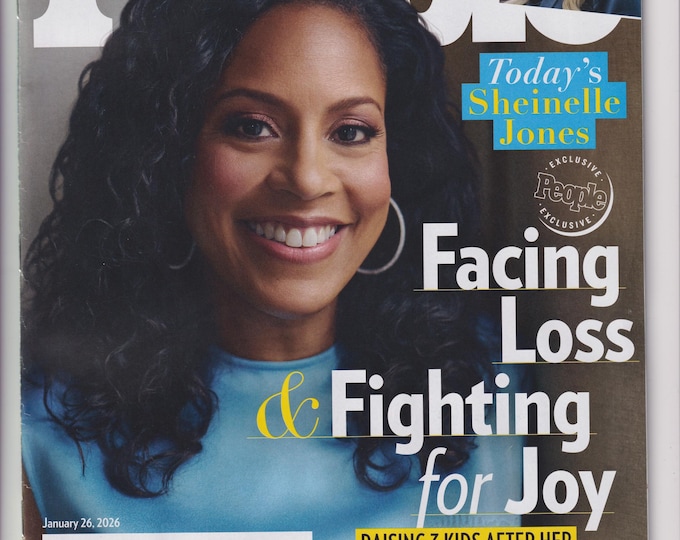 People January 26, 2026 Sheinelle Jones, Elizabeth Smart, Toxic Mom Group (Magazine: Celebrity)