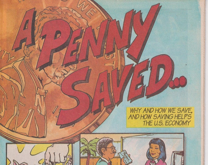 A Penny Saved...Federal REserve Bank of New York  1995 (Comic: Educational) 1995