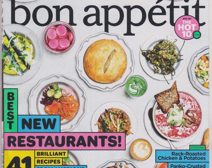 Bon Appetit September 2015 Best New Restaurants, 41 Brilliant Recipes From America's Top Kitchens (Magazine:  Cooking, Recipes)