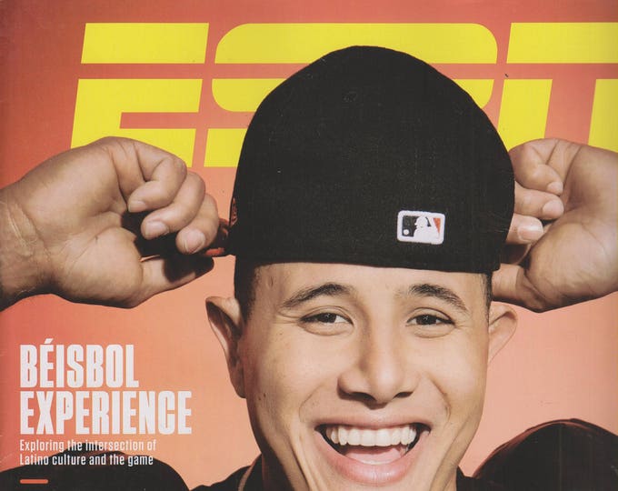 ESPN June 26, 2017 Beisbol Experience - Manny Machado - The New Face Of Baseball (Flip Magazine for Manny in Spanish) (Magazine: Sports)