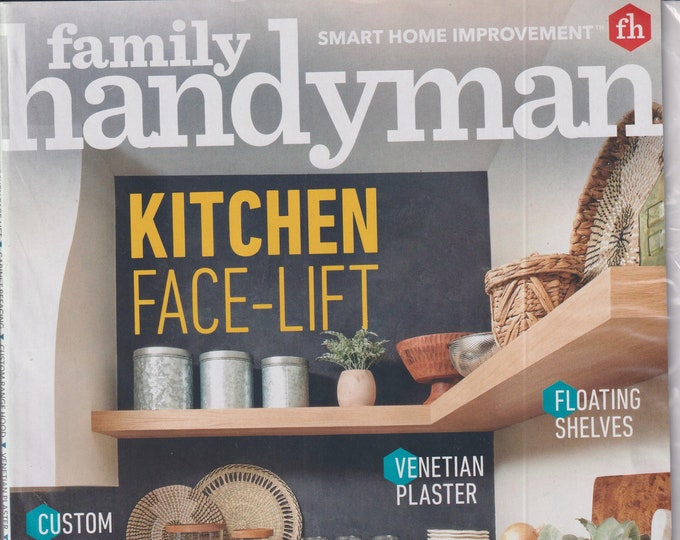 Family Handyman October November 2022 Kitchen Face-Lift  (Magazine: DIY, Home Improvement)