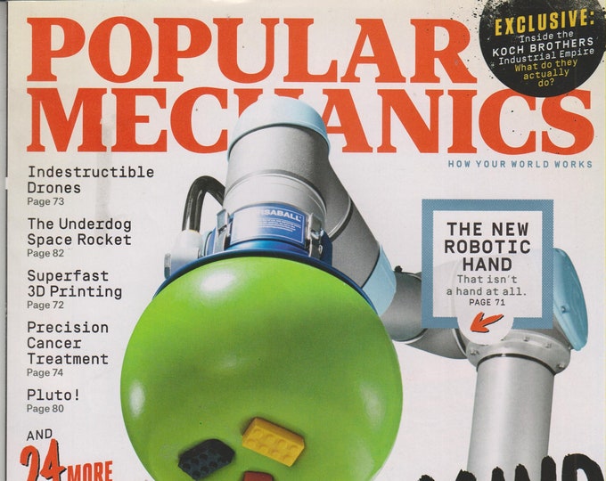 Popular Mechanics November 2015  Breakthroughs That Will Blow Your Mind  (Magazine: Science & Technology)