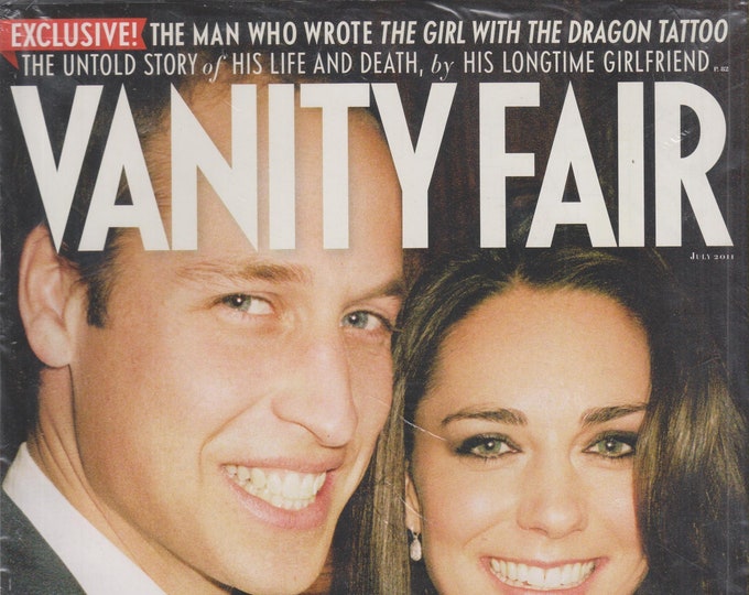 Vanity Fair July 2011 Will and Kate's New Life! (Magazine: Human Interest)