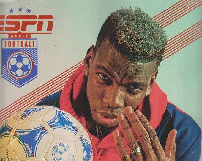 ESPN June 18, 2018 World Cup France's Paul Pogba (Magazine: Sports)