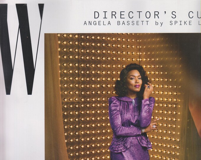 W Magazine Volume Two 2019 Angela Bassett by Spike Lee Director's Cut