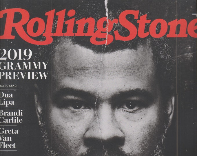 Rolling Stone February 2019 The Terrifying Vision and Unlikely Triumph of Jordan Peele (Magazine)