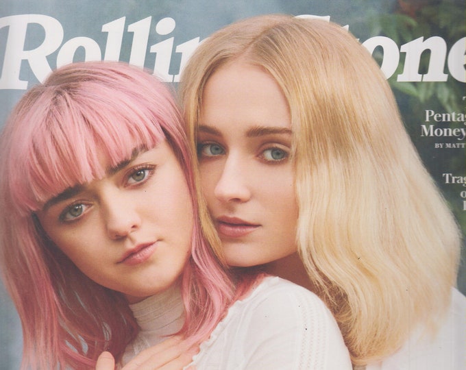 Rolling Stone April 2019 Games of Thrones Maisie Williams & Sophie Turner  (Magazine)