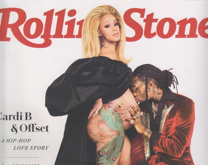 Rolling Stone July 2018 Cardi B & Offset - A Hip-Hop Love Story (Magazine: Music, Commentary)