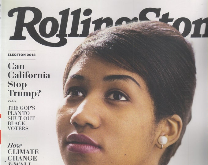 Rolling Stone October 2018 Aretha Franklin 1942-2018 (Magazine: Music, Commentary)