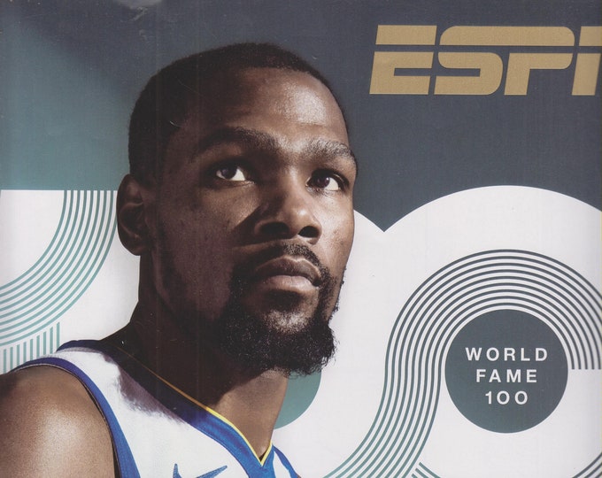 ESPN June 4, 2018 Kevin Durant World Fame 100 (Double Issue) (Magazine: Sporst)