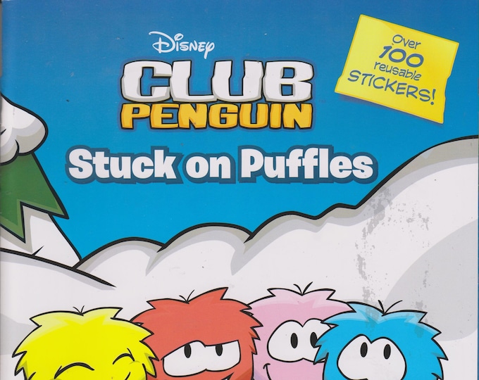 Disney Club Penguin - Stuck on Puffles (with over 100 Reusable Stickers) (Softcover: Children's) 2008