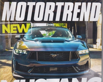 Motor Trend November 2023 New Mustang Ecoboost, GT, and Dark Horse (Magazine: Cars)
