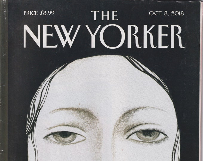 The New Yorker October 8, 2018 Unheard Cover, Women of Abstract Expressionism, Good Manners, Ruth Bader Ginsburg(Magazine: General Interest)