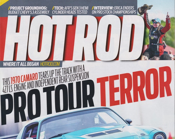 Hot Rod July 2023 1970 Camaro Pro Tour Terror (Magazine: Cars, Automotive)